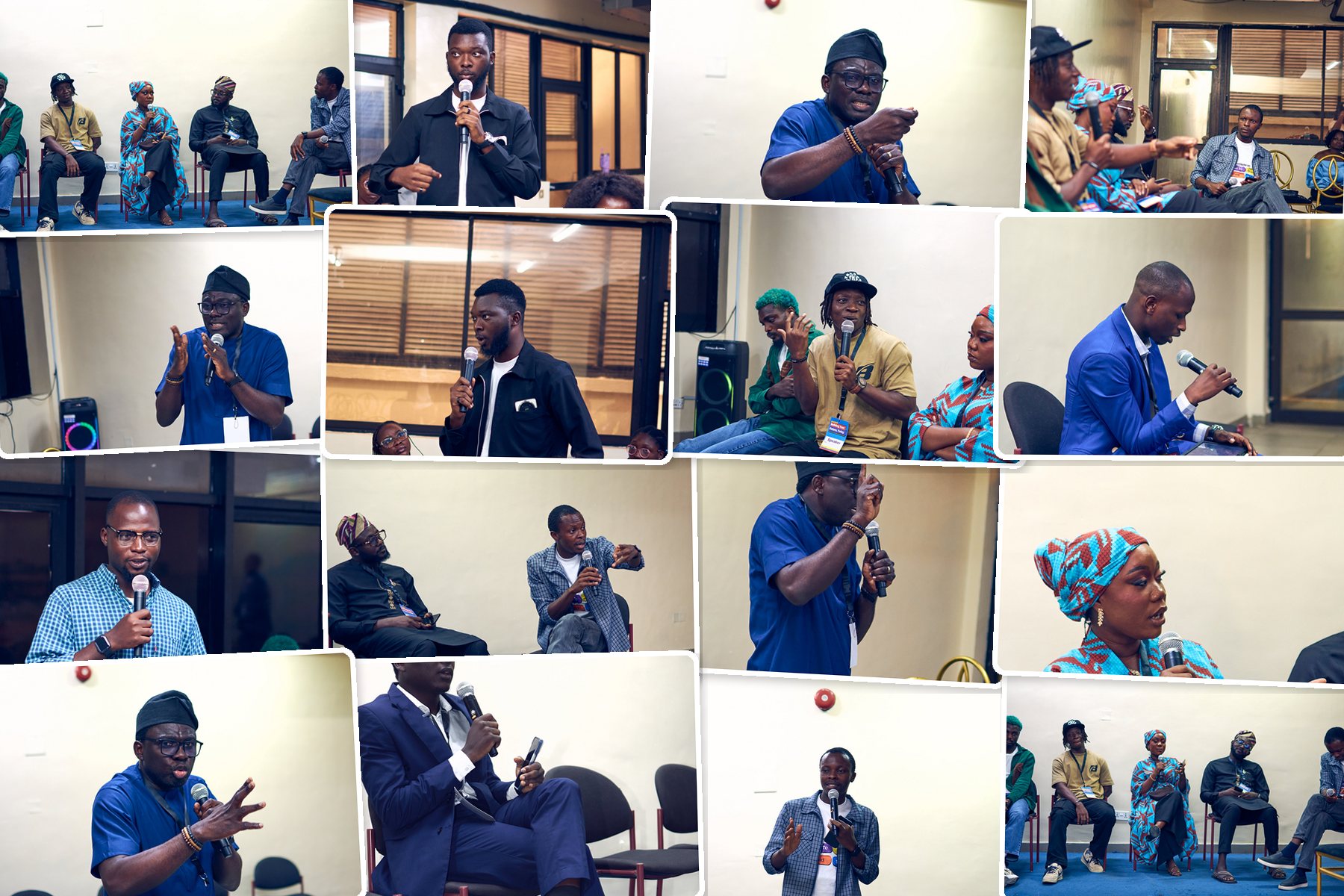 Collage of speakers and panelists at Starting Out '26